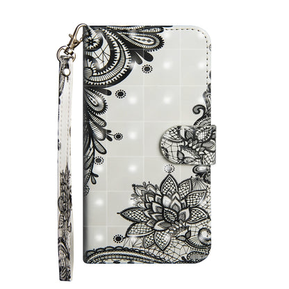 3D Painting Pattern Horizontal Flip TPU + PU Leather Case with Holder & Card Slots & Wallet, For Samsung Galaxy A6 (2018), For Samsung Galaxy A51, For Samsung Galaxy A71, For Samsung Galaxy A01