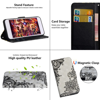 3D Painting Pattern Horizontal Flip TPU + PU Leather Case with Holder & Card Slots & Wallet, For Samsung Galaxy A6 (2018), For Samsung Galaxy A51, For Samsung Galaxy A71, For Samsung Galaxy A01