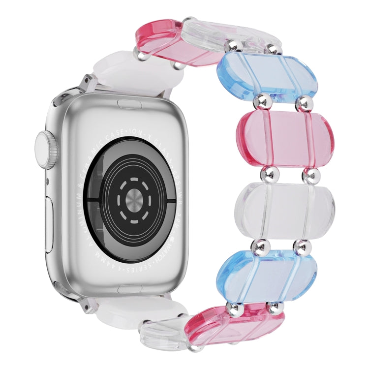 Stretch Resin Watch Band, For Apple Watch SE 2023 44mm, For Apple Watch SE 2023 40mm, For Apple Watch Ultra 2 49mm, For Apple Watch Series 9 45mm, For Apple Watch Series 9 41mm, For Apple Watch Ultra 49mm