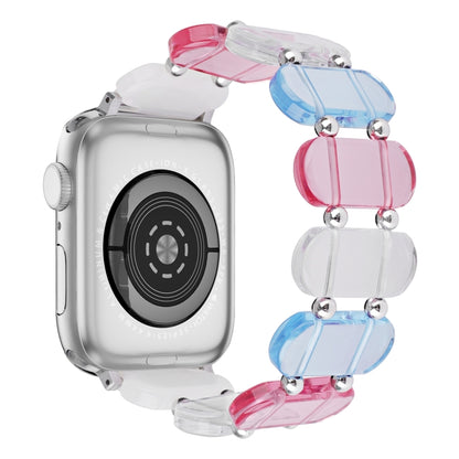 Stretch Resin Watch Band, For Apple Watch SE 40mm, For Apple Watch SE 44mm, For Apple Watch 6 40mm, For Apple Watch Series 6 44mm, For Apple Watch Series 5 44mm, For Apple Watch Series 5 40mm