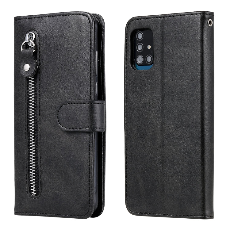 Fashion Calf Texture Zipper Horizontal Flip Leather Case with Holder & Card Slots & Wallet, For Samsung Galaxy A21s, For Samsung Galaxy A31, For Samsung Galaxy A51 5G, For Samsung Galaxy A71 5G, For Samsung Galaxy M30s, For Samsung Galaxy M31