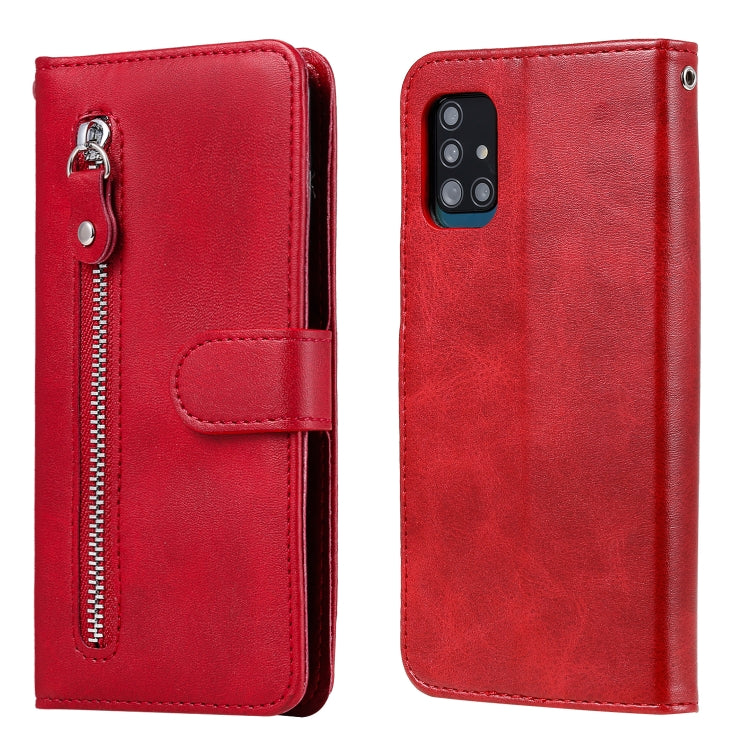 Fashion Calf Texture Zipper Horizontal Flip Leather Case with Holder & Card Slots & Wallet, For Samsung Galaxy A21s, For Samsung Galaxy A31, For Samsung Galaxy A51 5G, For Samsung Galaxy A71 5G, For Samsung Galaxy M30s, For Samsung Galaxy M31