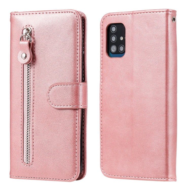 Fashion Calf Texture Zipper Horizontal Flip Leather Case with Holder & Card Slots & Wallet, For Samsung Galaxy A21s, For Samsung Galaxy A31, For Samsung Galaxy A51 5G, For Samsung Galaxy A71 5G, For Samsung Galaxy M30s, For Samsung Galaxy M31