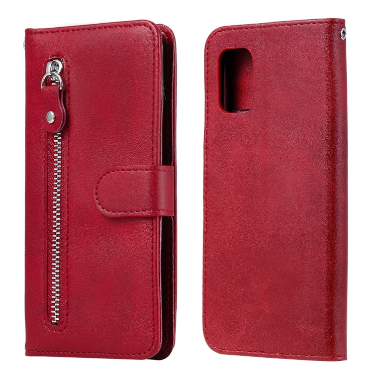 Fashion Calf Texture Zipper Horizontal Flip Leather Case with Holder & Card Slots & Wallet, For Samsung Galaxy A21s, For Samsung Galaxy A31, For Samsung Galaxy A51 5G, For Samsung Galaxy A71 5G, For Samsung Galaxy M30s, For Samsung Galaxy M31