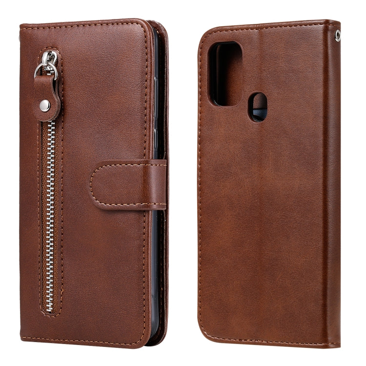 Fashion Calf Texture Zipper Horizontal Flip Leather Case with Holder & Card Slots & Wallet, For Samsung Galaxy A21s, For Samsung Galaxy A31, For Samsung Galaxy A51 5G, For Samsung Galaxy A71 5G, For Samsung Galaxy M30s, For Samsung Galaxy M31
