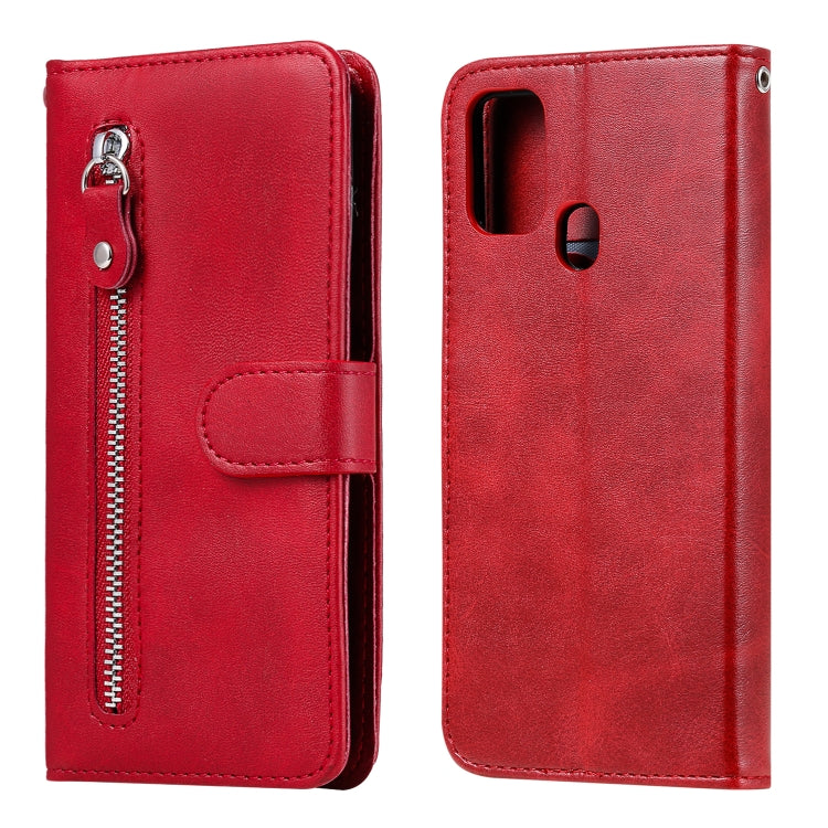 Fashion Calf Texture Zipper Horizontal Flip Leather Case with Holder & Card Slots & Wallet, For Samsung Galaxy A21s, For Samsung Galaxy A31, For Samsung Galaxy A51 5G, For Samsung Galaxy A71 5G, For Samsung Galaxy M30s, For Samsung Galaxy M31