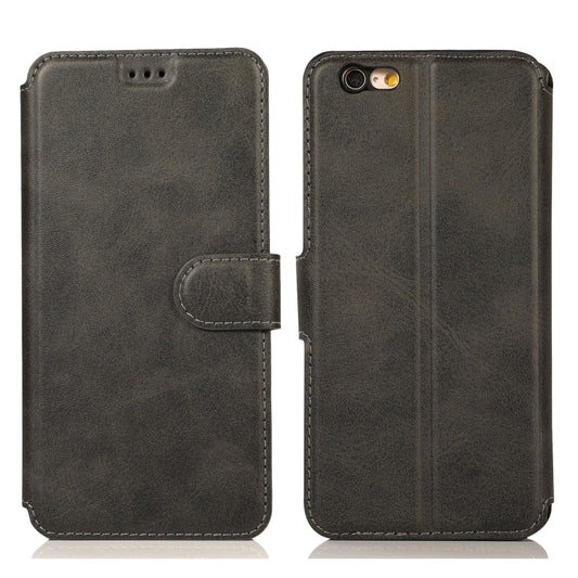 Calf Texture Magnetic Buckle Horizontal Flip Leather Case with Holder & Card Slots & Wallet & Photo Frame, For iPhone 6 / 6s, For iPhone 7 / 8, For iPhone 7 Plus / 8 Plus, For iPhone X / XS, For iPhone XR, For iPhone XS Max, For iPhone 12 mini
