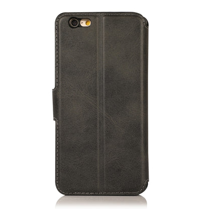 Calf Texture Magnetic Buckle Horizontal Flip Leather Case with Holder & Card Slots & Wallet & Photo Frame, For iPhone 6 / 6s, For iPhone 7 / 8, For iPhone 7 Plus / 8 Plus, For iPhone X / XS, For iPhone XR, For iPhone XS Max, For iPhone 12 mini         ...