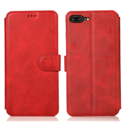 Calf Texture Magnetic Buckle Horizontal Flip Leather Case with Holder & Card Slots & Wallet & Photo Frame, For iPhone 6 / 6s, For iPhone 7 / 8, For iPhone 7 Plus / 8 Plus, For iPhone X / XS, For iPhone XR, For iPhone XS Max, For iPhone 12 mini         ...