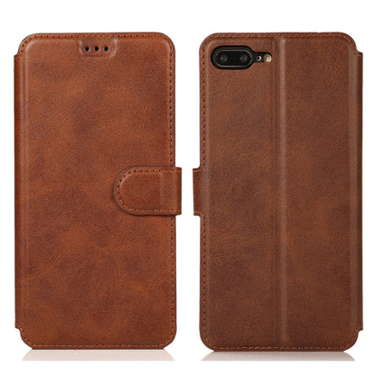Calf Texture Magnetic Buckle Horizontal Flip Leather Case with Holder & Card Slots & Wallet & Photo Frame, For iPhone 6 / 6s, For iPhone 7 / 8, For iPhone 7 Plus / 8 Plus, For iPhone X / XS, For iPhone XR, For iPhone XS Max, For iPhone 12 mini         ...