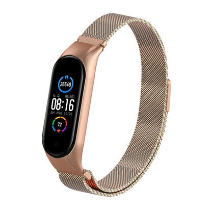 Milano Solid Color Magnetic Stainless Steel Strap, For Xiaomi Mi Band 5