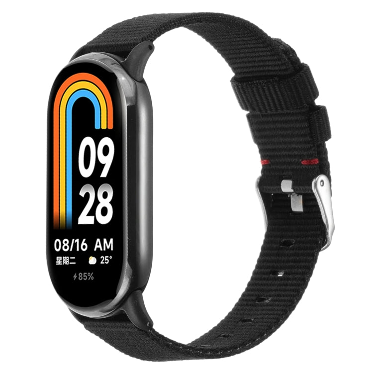 Nylon Canvas Watch Band, For Xiaomi Mi Band 8