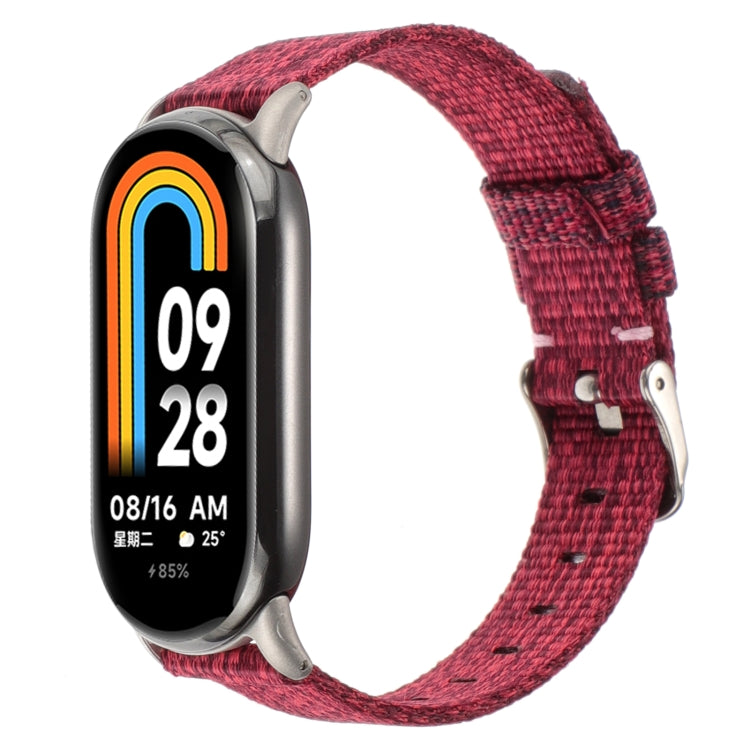 Nylon Canvas Watch Band, For Xiaomi Mi Band 8
