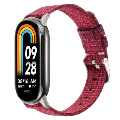 Nylon Canvas Watch Band, For Xiaomi Mi Band 8