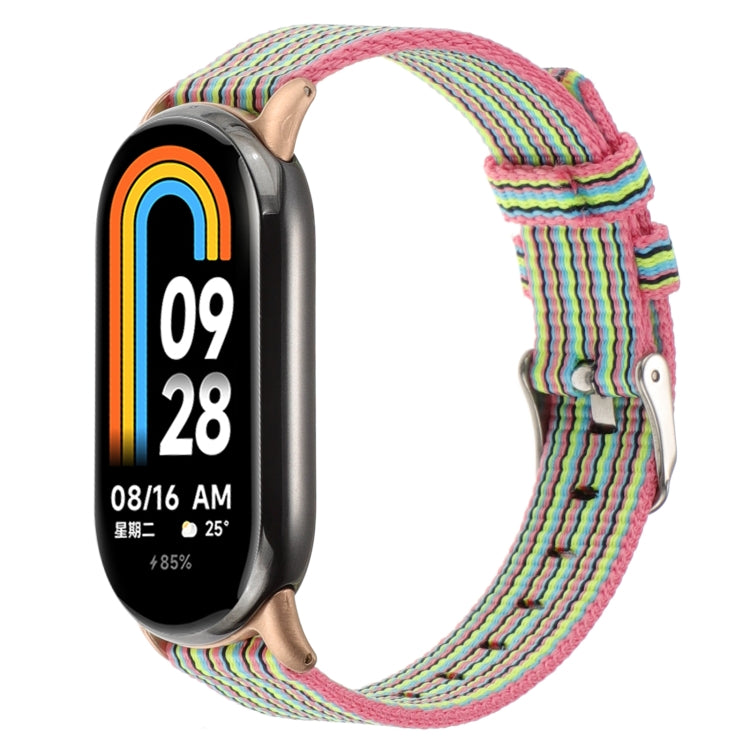 Nylon Canvas Watch Band, For Xiaomi Mi Band 8