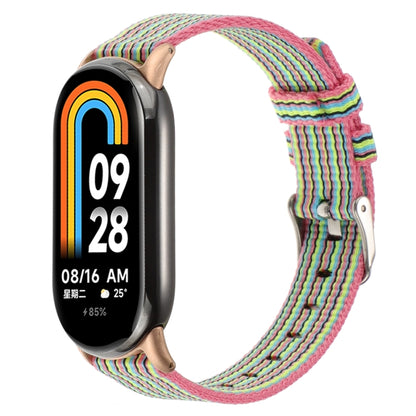 Nylon Canvas Watch Band, For Xiaomi Mi Band 8