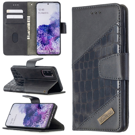 Matching Color Crocodile Texture Horizontal Flip PU Leather Case with Wallet & Holder & Card Slots, For Samsung Galaxy S20, For Samsung Galaxy S20 Ultra, For Samsung Galaxy S10, For Samsung Galaxy S10e, For Samsung Galaxy S9, For Samsung Galaxy  S9 Plu...