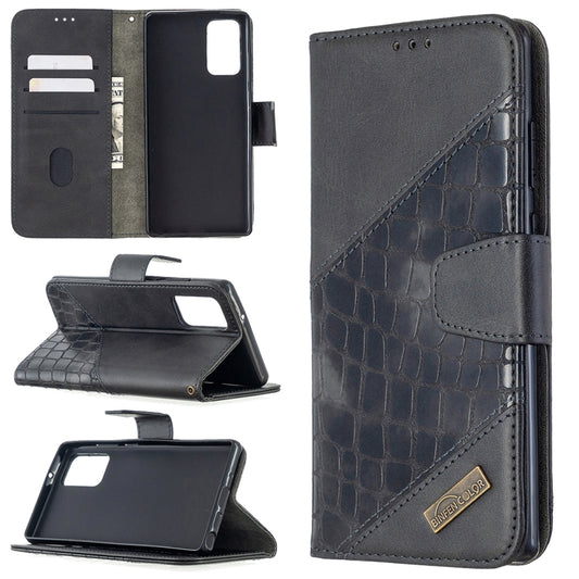 Matching Color Crocodile Texture Horizontal Flip PU Leather Case with Wallet & Holder & Card Slots, For Samsung Galaxy Note20, For Samsung Galaxy Note20 Ultra, For Samsung Galaxy A10 / M10, For Samsung Galaxy A11 / M11, For Samsung Galaxy A20 / A30