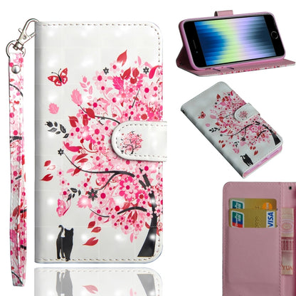 3D Painting Pattern Horizontal Flip TPU + PU Leather Case with Holder & Card Slots & Wallet & Lanyard, For iPhone 11 Pro Max, For iPhone 11 Pro, For iPhone 11, For iPhone SE 2022 / SE 2020 / 8 / 7