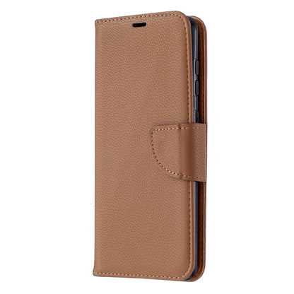 Pure Color Horizontal Flip PU Leather Case with Holder & Card Slots & Wallet & Lanyard, For Samsung Galaxy A21s