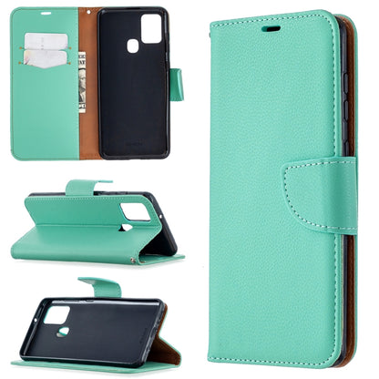 Pure Color Horizontal Flip PU Leather Case with Holder & Card Slots & Wallet & Lanyard, For Samsung Galaxy A21s