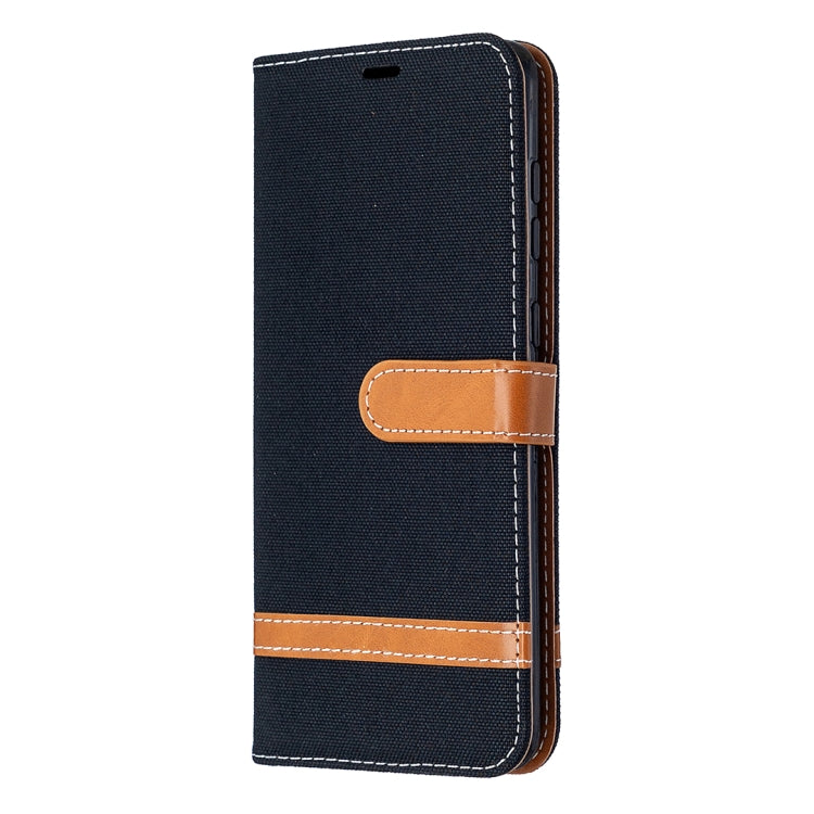 Matching Denim Texture Horizontal Flip PU Leather Case with Holder & Card Slots & Wallet & Lanyard, For Samsung Galaxy A21s