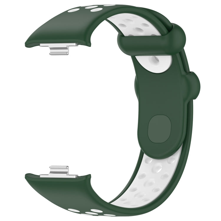 Two Color Silicone Sports Watch Band, For Redmi Watch 4