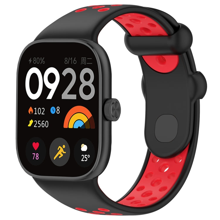 Two Color Silicone Sports Watch Band, For Redmi Watch 4