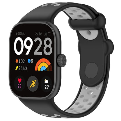 Two Color Silicone Sports Watch Band, For Redmi Watch 4