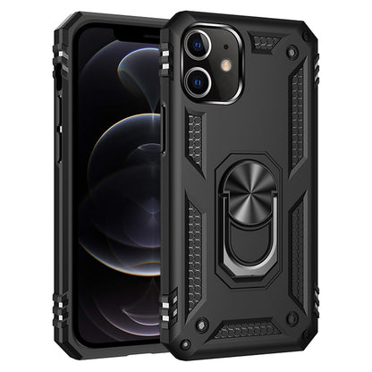 Shockproof TPU + PC Protective Case with 360 Degree Rotating Holder, For iPhone 12 Pro Max, For iPhone 12 / 12 Pro, For iPhone 12 mini, For Xiaomi Redmi 9, For Huawei Y7p / P40 Lite E, For Samsung Galaxy Note20, For Samsung Galaxy Note20 Ultra