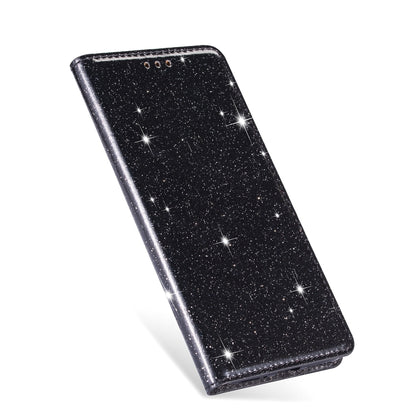 Ultrathin Glitter Magnetic Horizontal Flip Leather Case with Holder & Card Slots, For Samsung Galaxy A70, For Samsung Galaxy A7 (2018) / A750, For Samsung Galaxy J4 (2018), For Samsung Galaxy J4+, For Samsung Galaxy J6 (2018), For Samsung Galaxy J6+   ...