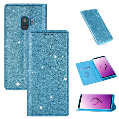 Ultrathin Glitter Magnetic Horizontal Flip Leather Case with Holder & Card Slots, For Samsung Galaxy Note 10, For Samsung Galaxy Note 10 Plus, For Samsung Galaxy S9, For Samsung Galaxy S10, For Samsung Galaxy S10e, For Samsung Galaxy S10+              ...