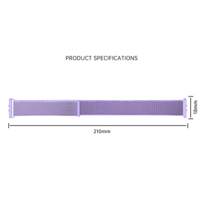 Woven Nylon Loop Watch Band, For Samsung Galaxy Fit 3