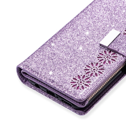 Multi-card Slots Starry Sky Laser Carving Glitter Zipper Horizontal Flip Leather Case with Holder & Wallet & Lanyard, For Samsung Galaxy A51, For Samsung Galaxy A81 / Note 10 Lite / M60s, For Samsung Galaxy A91 / S10 Lite / M80s                        ...