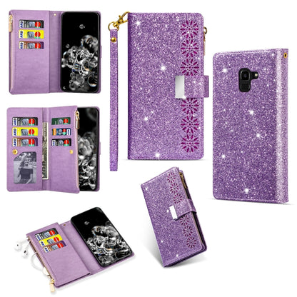 Multi-card Slots Starry Sky Laser Carving Glitter Zipper Horizontal Flip Leather Case with Holder & Wallet & Lanyard, For Samsung Galaxy A51, For Samsung Galaxy A81 / Note 10 Lite / M60s, For Samsung Galaxy A91 / S10 Lite / M80s                        ...