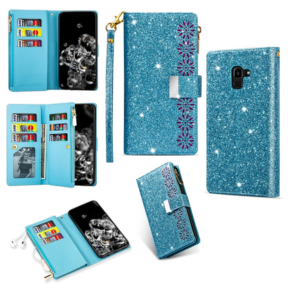 Multi-card Slots Starry Sky Laser Carving Glitter Zipper Horizontal Flip Leather Case with Holder & Wallet & Lanyard, For Samsung Galaxy A51, For Samsung Galaxy A81 / Note 10 Lite / M60s, For Samsung Galaxy A91 / S10 Lite / M80s                        ...