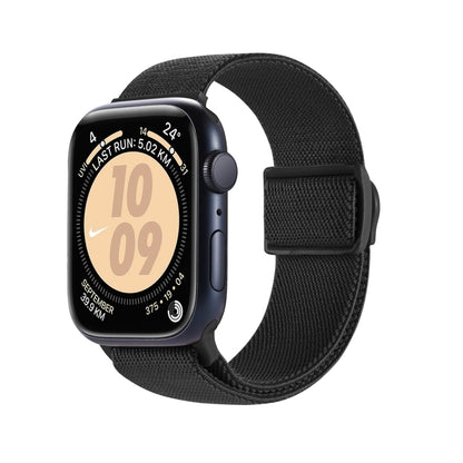 Carbon Fiber Texture Snap Buckle Nylon Watch Band, For Apple Watch Series 4 40mm, For Apple Watch Series 3 38mm, For Apple Watch Series 3 42mm