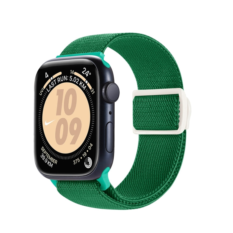 Carbon Fiber Texture Snap Buckle Nylon Watch Band, For Apple Watch Series 4 40mm, For Apple Watch Series 3 38mm, For Apple Watch Series 3 42mm