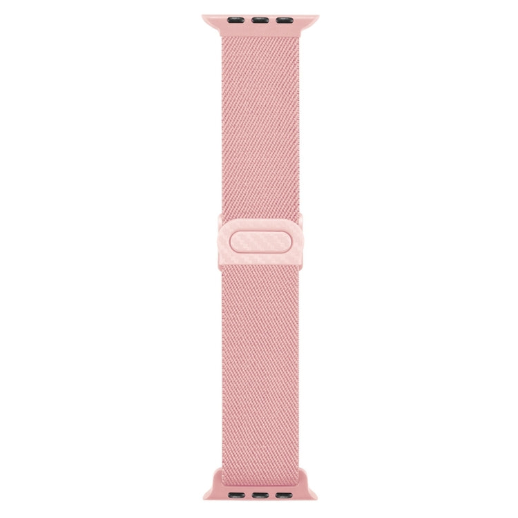 Carbon Fiber Texture Snap Buckle Nylon Watch Band, For Apple Watch Series 2 42mm, For Apple Watch Series 2 38mm, For Apple Watch 42mm