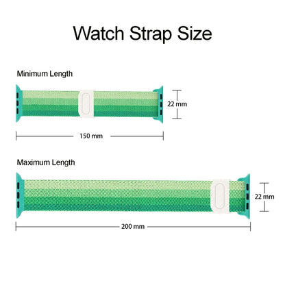 Carbon Fiber Texture Snap Buckle Nylon Watch Band, For Apple Watch Series 9 41mm, For Apple Watch Ultra 49mm, For Apple Watch Series 8 41mm