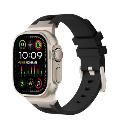 Loners Liquid Silicone Watch Band, For Apple Watch SE 2023 44mm, For Apple Watch Ultra 2 49mm, For Apple Watch Series 9 45mm