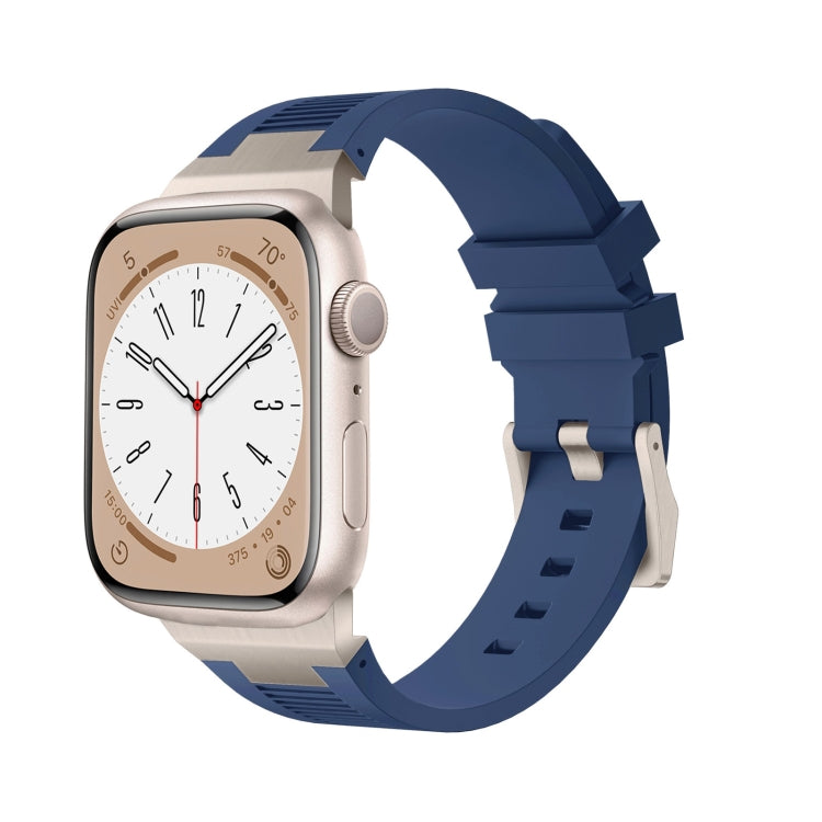 Loners Liquid Silicone Watch Band, For Apple Watch SE 2023 44mm, For Apple Watch Ultra 2 49mm, For Apple Watch Series 9 45mm