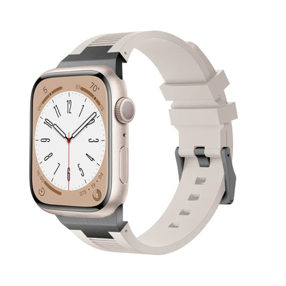 Loners Liquid Silicone Watch Band, For Apple Watch Series 7 45mm, For Apple Watch SE 44mm, For Apple Watch Series 6 44mm