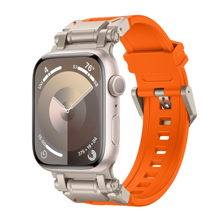 Explorer TPU Watch Band, For Apple Watch SE 2023 44mm, For Apple Watch Ultra 2 49mm, For Apple Watch Series 9 45mm, For Apple Watch Ultra 49mm