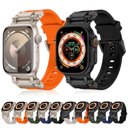 Explorer TPU Watch Band, For Apple Watch SE 2023 44mm, For Apple Watch Ultra 2 49mm, For Apple Watch Series 9 45mm, For Apple Watch Ultra 49mm