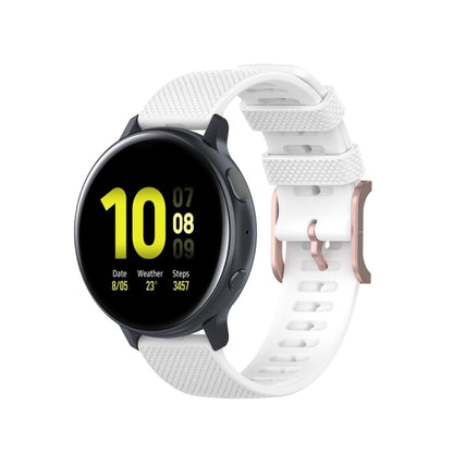 20mm Dot Texture Wrist Strap, For Galaxy Watch Active 3 / Active 2 / Active, For Polar Ignite