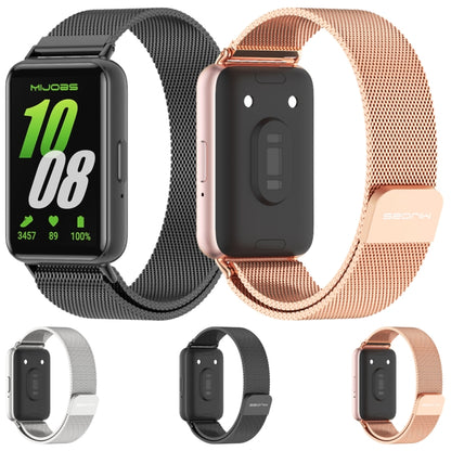 Mijobs Milan Magnetic Metal Watch Band, For Samsung Galaxy Fit 3