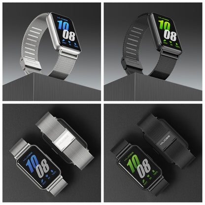 Mijobs Milan Buckle Metal Watch Band, For Samsung Galaxy Fit 3