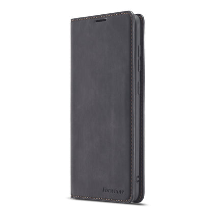 Forwenw Dream Series Oil Edge Strong Magnetism Horizontal Flip Leather Case with Holder & Card Slots & Wallet & Photo Frame, For Samsung Galaxy A21s, For Samsung Galaxy Note20, For Samsung Galaxy Note20 Ultra, For Xiaomi Redmi Note 9