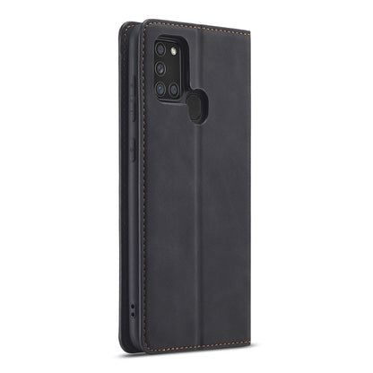 Forwenw Dream Series Oil Edge Strong Magnetism Horizontal Flip Leather Case with Holder & Card Slots & Wallet & Photo Frame, For Samsung Galaxy A21s, For Samsung Galaxy Note20, For Samsung Galaxy Note20 Ultra, For Xiaomi Redmi Note 9
